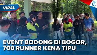 EVENT BODONG! 700 Pelari asal Jabodetabek Tertipu Sunda Land Run di Bogor, Kerugian Capai Rp200 Juta