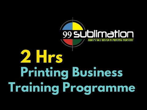 8595875043 | Free Printing Business Training Program |  Sublimation Printing Training Course Video Video
