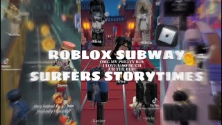 ROBLOX STORYTIMES COMPILATION♥️| subway surfers gameplay