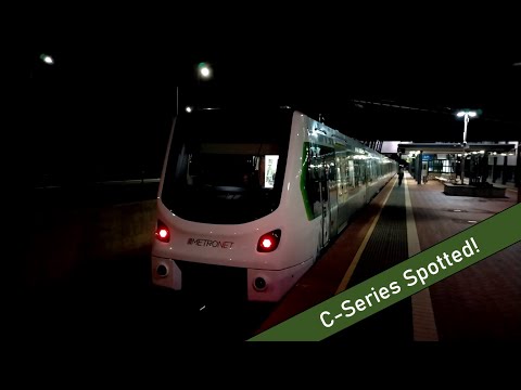 Transperth C-Series Train Testing