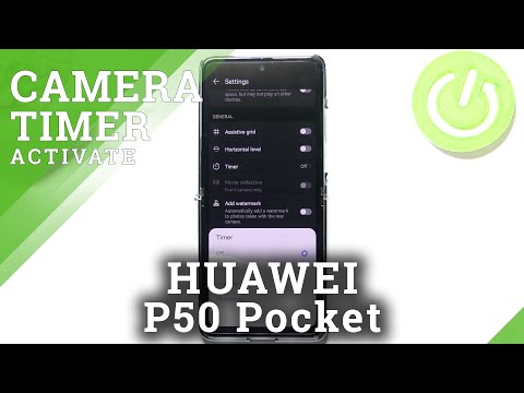 How to Set Camera Timer in HUAWEI P50 Pocket – Camera Countdown