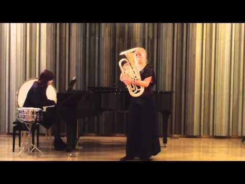 Martin Ellerby Euphonium Concerto 1st movement "Fantasy"