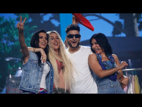 Valeria Ros y Josie son Lola Indigo y Omar Montes con Las chuches en "El pantalón"- Tu Cara Me Suena