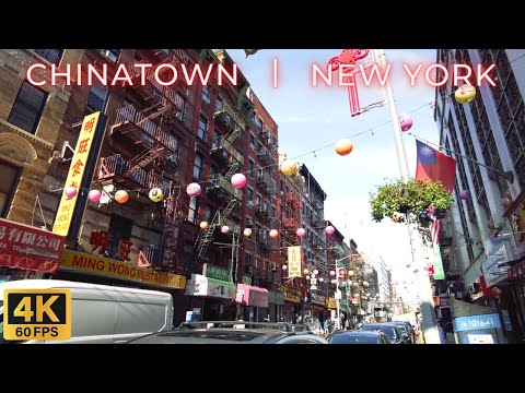 🚶‍♀️ Chinatown |  Mahayana Buddhist Temple | Canal Street Market | NYC Walking Tour Nov 2021 [4K]