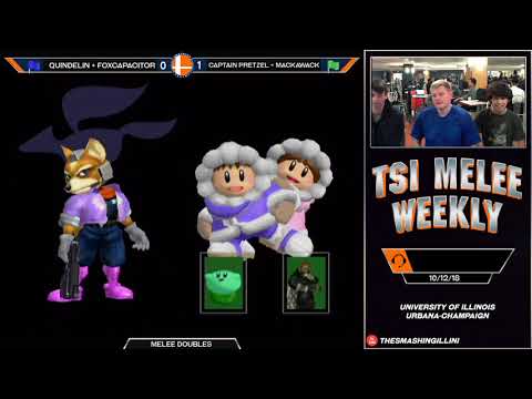 [TSI Weekly] FoxCapacitor + Quindelin (B) vs. Captain Pretzel + Mackawack (G) SSBM Doubles