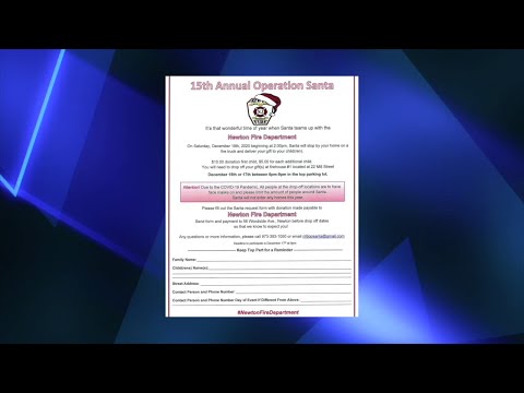 NJ Sussex County 15th. Annual Operation Santa