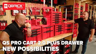 Nowe możliwości z QS PRO Cart 2.0 Plus z szufladami  - QBRICK STUDIO - odcinek 175