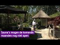 Hans en Kitty runnen een sauna en mogen voorlopig niet open