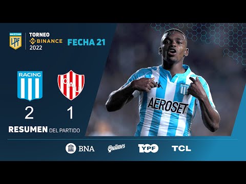 #TorneoBinance | Fecha 21 | resumen de Racing - Unión