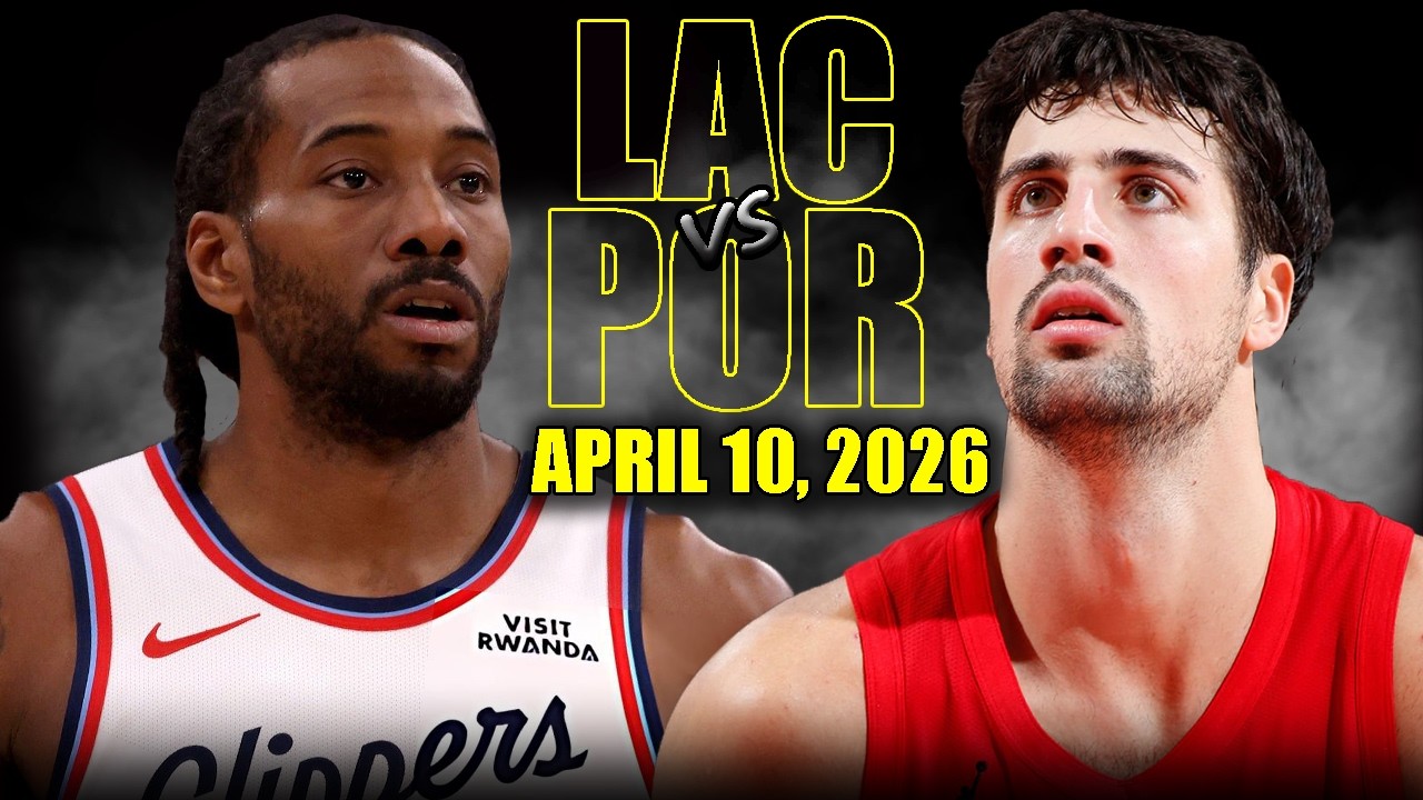 4월11일 LA클리퍼스 포틀랜드 NBA 하이라이트