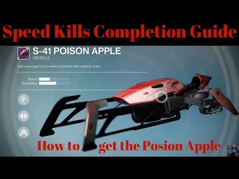 Speed Kills Completion Guide for the  S-41 Poison Apple Sparrow in the Dawning