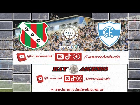 Sportivo Las Parejas - Gimnasia de Concepción del Uruguay/ Federal A/ Hay Ascenso