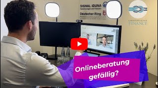 SIGNAL IDUNA Christoph Runge Finance Hamburg - Videoberatung für online Versicherungen vergleichen und beantragen