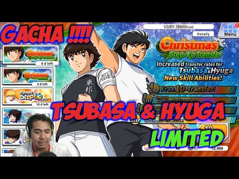 Gacha Guaranted SSR + New Tsubasa & Hyuga Limited + event christmas - Captain Tsubasa Zero