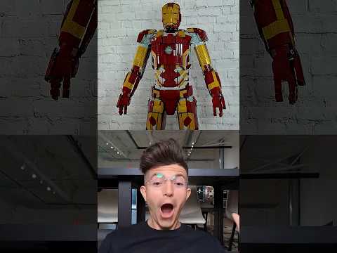 WHAT IF… Iron Man’s Armor was built out of LEGO bricks? 🤩