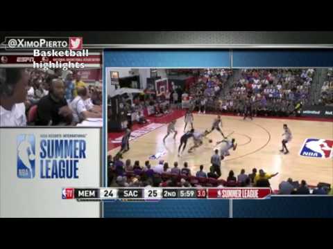 Sacramento Kings with D'aaron Fox vs Memphhis Grizzlies!! Summer league!!