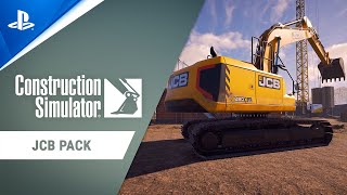 Construction Simulator - JCB Pack Release Trailer Trailer