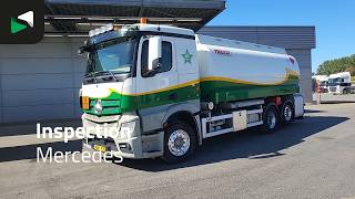 Mercedes-Benz Actros 2545 Actros 6X2 NL-Truck 22.600 liter LAG Fuel tanker 4 c fuel truck | Image 4 - Autoline