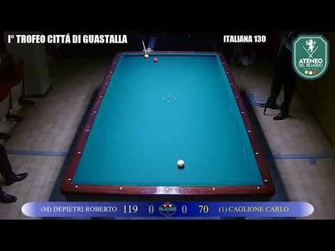 Caglione Carlo VS Depietri Roberto - I° Trofeo Città di Guastalla