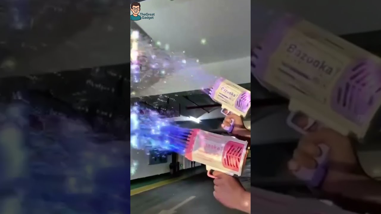 This Giant Gatling Bubble Gun Makes Every Party Unforgettable! 🎉🫧