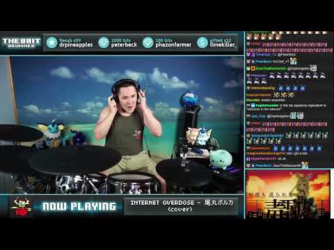 The8BitDrummer // Aiobahn ft. KOTOKO - INTERNET OVERDOSE (Omaru Polka cover)