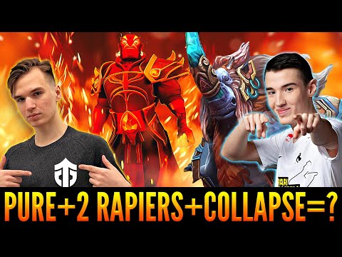 PURE With EMBER SPIRIT & COLLAPSE With MAGNUS Are Out Of Control | Insane Defense With Double Rapier