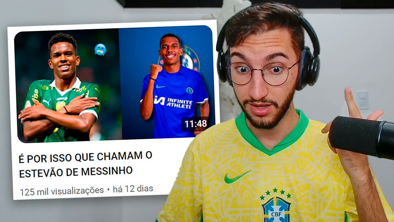 É POR ISSO QUE CHAMAM O ESTEVÃO DE MESSINHO