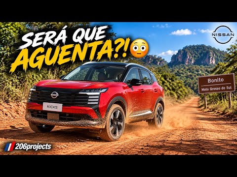 COLOQUEI O NOVO KICKS À PROVA EM BONITO! 😳