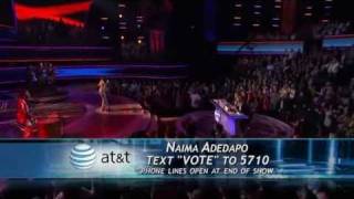American Idol 10 Top 11 - Naima Adedapo - Dancing In The Street