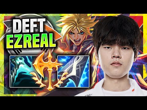 DEFT BRINGS BACK HIS MAGICAL EZREAL! - HLE Deft Plays Ezreal ADC vs Samira! | Season 11