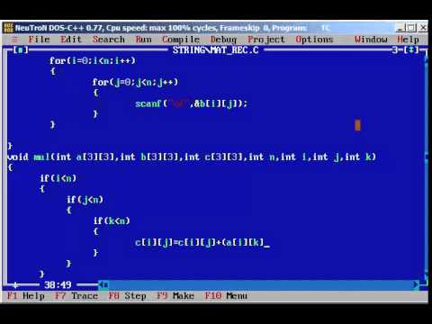 Basic Program In C In Tamil
