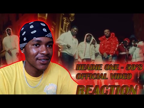 50's (Official Video) | REACTION!! | by Headie One