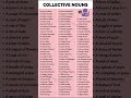 100 Collective Nouns you need to know || #spokenenglish #vocabulary #learnenglish