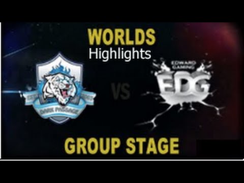 DP vs EDG Highlights LoL World Championship 2014 Groups A and B Day 3 Game 5