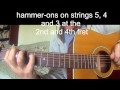 Head and Heart (John Martyn) tutorial