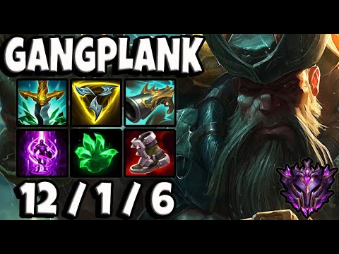 Gangplank vs Urgot [ TOP ] Lol Korea Master Patch 11.16 ✅