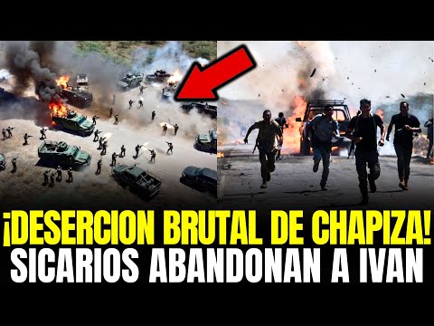 DESERCION MASIVA de la CHAPIZA: 137 ABANDONAN a IVAN y la SEDENA DA PISO a 35 SICARIOS