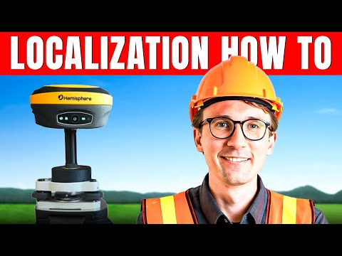 How To Do A Localization with RTK GPS/GNSS Surveying Equipment (BEGINNERS GUIDE)