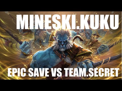 Mineski.Kuku Phantom Lancer epic save vs Team Secret l The Frankfurt Major