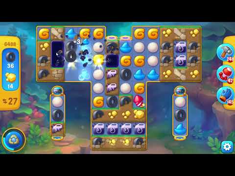 Fishdom 6488 Level - 30 moves - NO BooSTERS