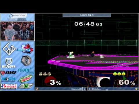 KirbyKaze (Sheik) vs Shroomed (Sheik) - EGL - SSBM Losers Top 8