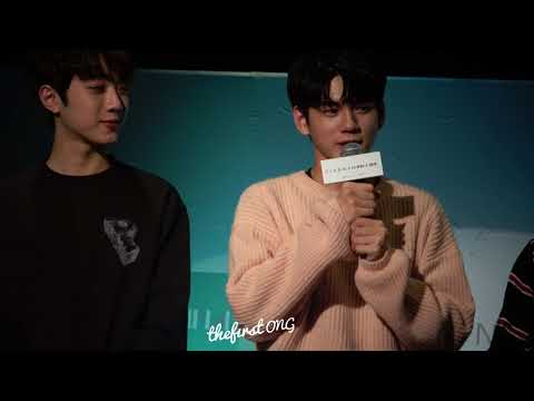 171206 clean perfume fansign---옹성우 FOCUS