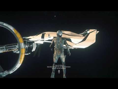 Star Citizen 3.7.0 - Banu alien ship gameplay