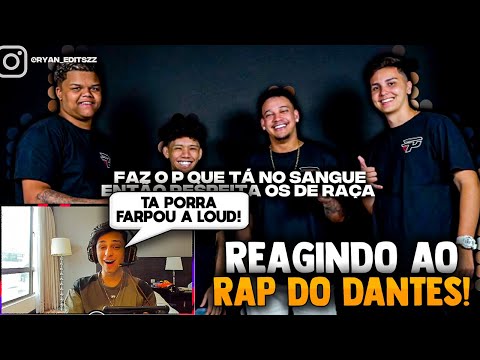 NOBRU REAGINDO A MUSICA DO DANTES! DOUTRIDANTES - INFERNO DE DANTES 2