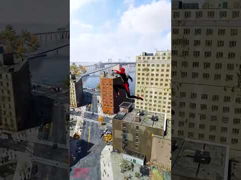 Armored Advanced Suit to Advance Black Suit smooth transitions in SpiderMan PC #shorts #spiderman