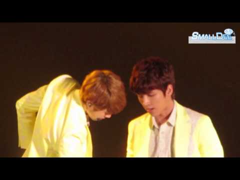 [FANCAM] 130424 M!CountDown Nihao Taiwan  INFINITE Opening+Be Mine (Sung Yeol Focus)
