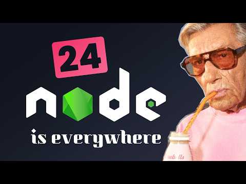 Node 24 is out and you can't avoid it anymore...