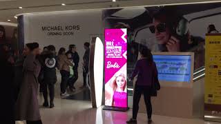 QS TECH led poster （advertising player ）, 4G /WIFI/HDMI/LAN available