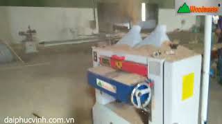 Video MÁY BÀO CUỐN 6 TẤC TẢI NẶNG DAO XOẮN WM-600HS