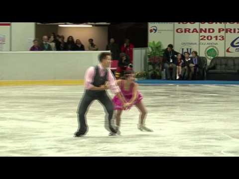 8 Cortney MANSOUR / Michal CESKA (CZE) - ISU JGP Czech Skate 2013 Junior Ice Dance Free Dance